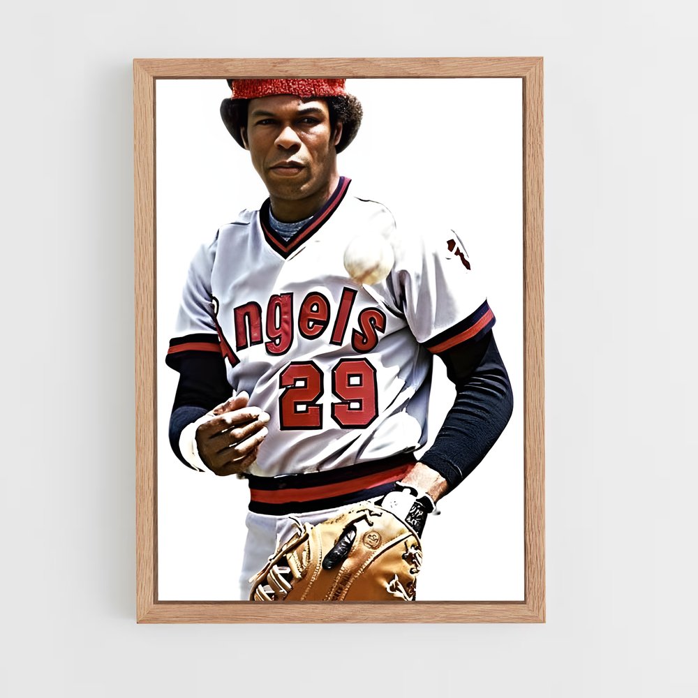 Poster Rod carew – affiche Baseball (vue 4)